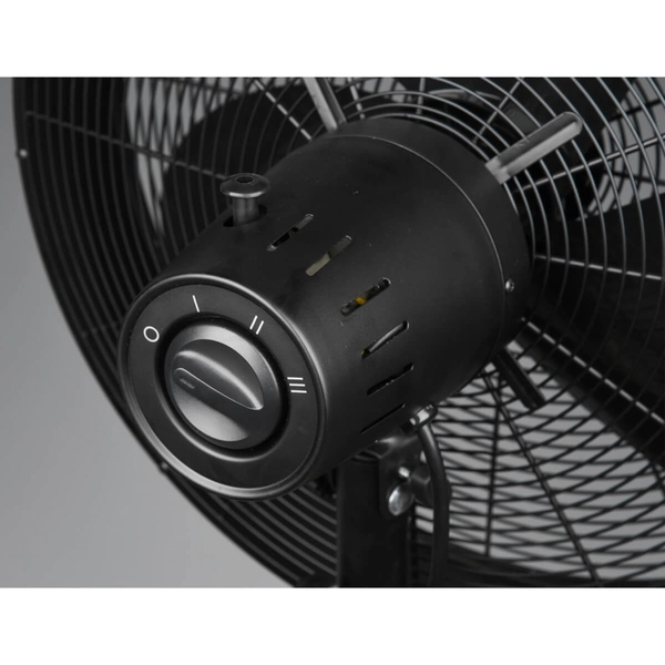 Wentylator stojący do sypialni Viking R034-32 RL Light metalowy czarny