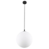 Zwisająca lampa do jadalni Esme 5671 minimalistyczna czarna biała