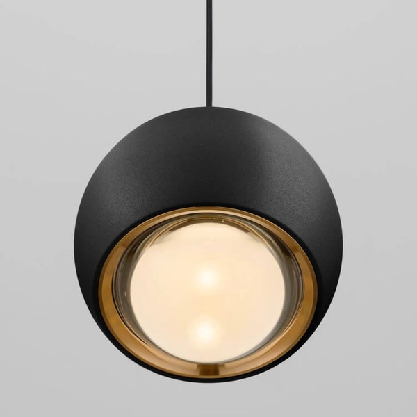 Wisząca lampa nad stół LIMA LE44280 LED 13W 3000K bubble czarna