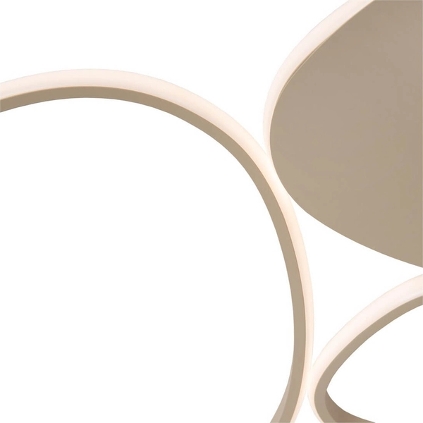 Sufitowa lampa do salonu SAMLING 78102/30/41 LED 30W 2700-4000K brązowa