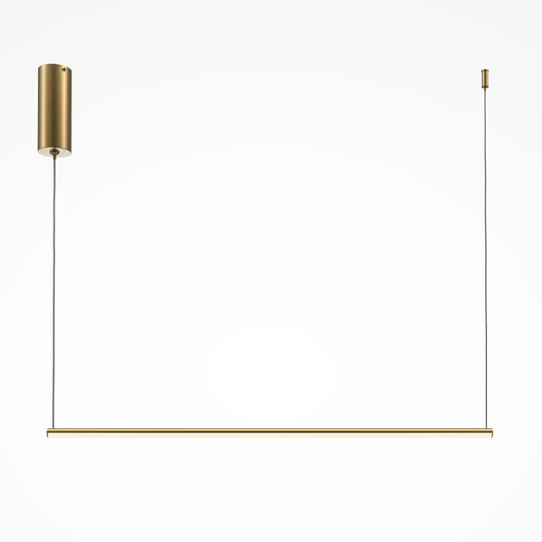 Salonowa lampa wisząca Halo MOD246PL-L16BSK Maytoni LED 10W 3000K mosiądz