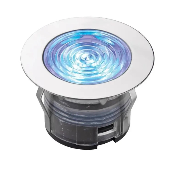 Zewnętrzne oczka wpusty 10 szt.IKON 76617 LED 0,75W 6500K IP67 srebrne
