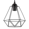 LAMPA wisząca VEN W-L 1201/2 metalowa OPRAWA listwa ZWIS klatki loft czarne