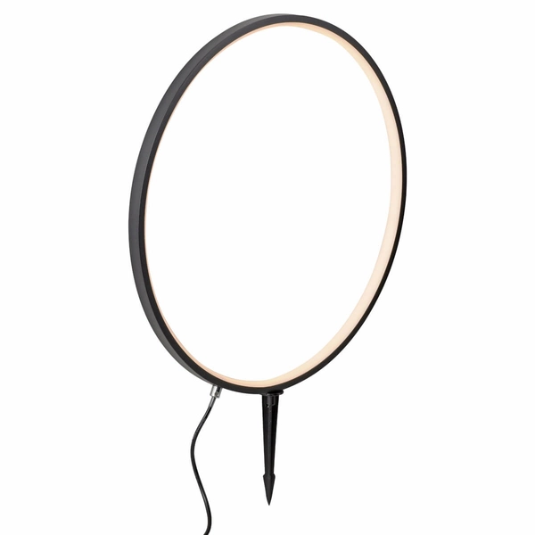 Okrągły naświetlacz ogrodowy ZIRKULU 19511-18 LED 3,1W 3000K IP65 czarny