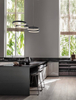 Designerska lampa wisząca GARCIA LE42829 Luces Exclusivas LED 41W 3000K czarna