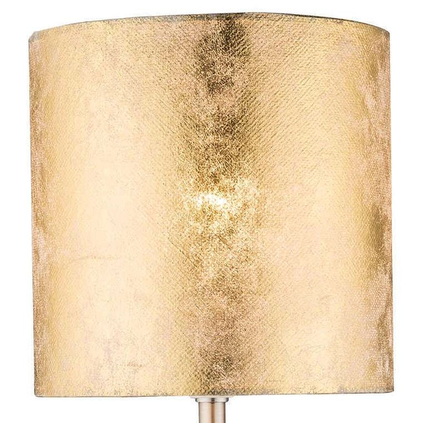 Kinkiet LAMPA ścienna AMY 15187W Globo abażurowa OPRAWA złota