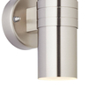 Zewnętrzny kinkiet góra-dół Hanni G96230/82 IP44 LED 3W 3000K srebrny