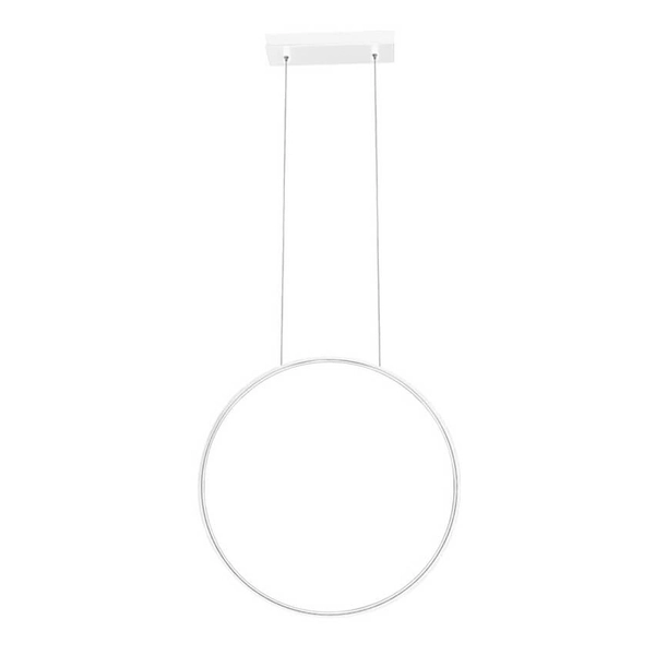 Gabinetowa lampa wisząca Agaro 5301 LED 19W 3000K okrągła biała