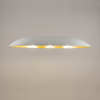 Jadalniana lampa wisząca Gondola L 40636 Sigma nowoczesna biała złota