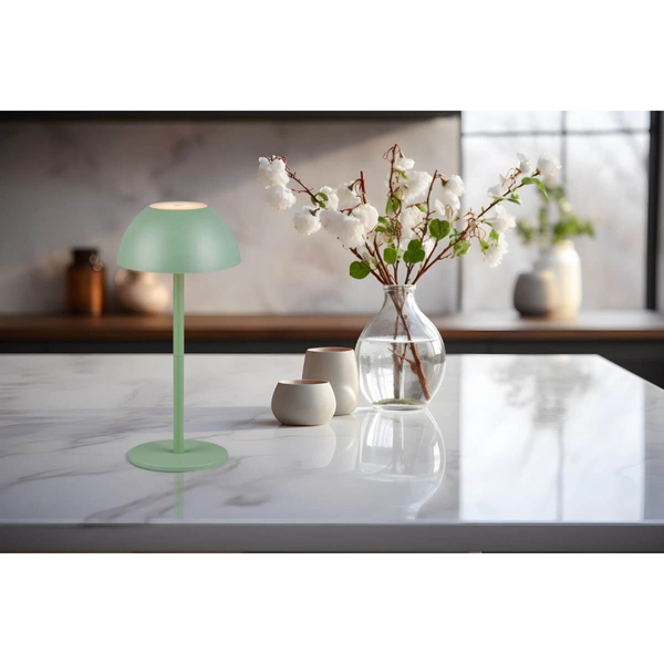 Stołowa lampka ogrodowa Ricardo R54106149 LED 2W 3000K IP54 zielona