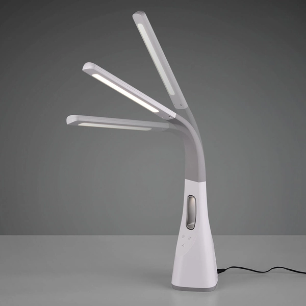 Biurkowa lampa dotykowa Vento R50381101 RL Light LED 5W 3000-5000K biała szara