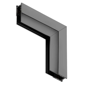 Natynkowy narożnik szynowy Magnetic Track ML2183 typu L czarny