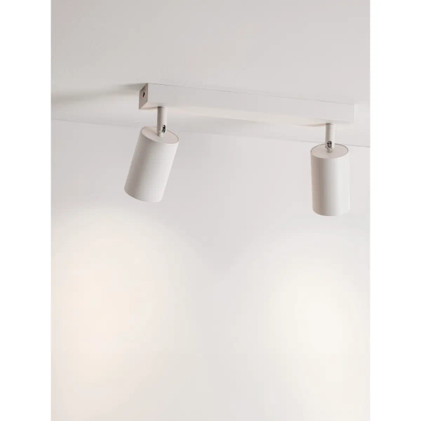 Podwójna tuba sufitowa na korytarz TREMANO LE45665 biały