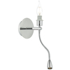 Kinkiet ścienny Feta FET0750+S1061 Dar Lighting z regulowanym peszlem LED 1W chrom
