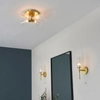 Łazienkowa lampa sufitowa Talo 96160 IP44 tuby mosiądz przezroczysty
