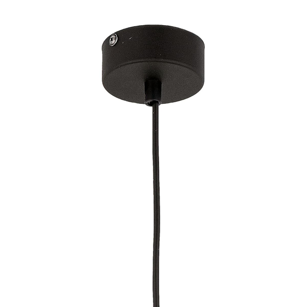 Owalna lampa wisząca Omega 4572 TK Lighting szklana czarna przydymiona