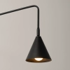 Lampa ścienna na wysięgniku NOX SL.1697 z wtyczką regulowana czarna