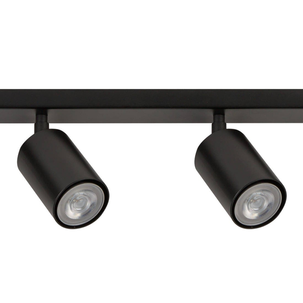 Nowoczesna lampa sufitowa ZOOM 33312 Sigma reflektorki czarne
