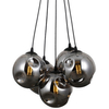 Wisząca lampa do gabinetu Perlos PND-54456-5A-HB-SMG Italux czarna