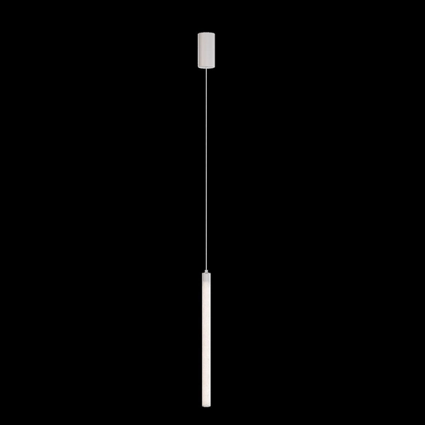 Lampa pojedyncza wisząca podłużna LED 20W 3000K biała Ray OUTLET