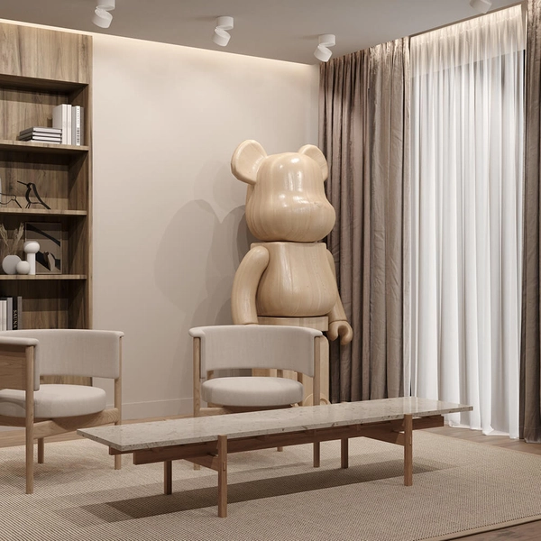 Sufitowa lampa do salonu Treo C084CL-15W4K-D-W LED 15W biała