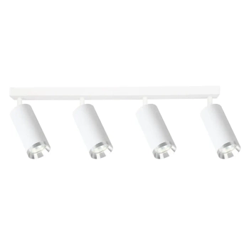 Przysufitowa lampa salonowa Mica Spot ML2101 tubki cylinder biały