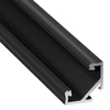 Narożny profil aluminiowy EKPR6350 Eko-light 1m czarny