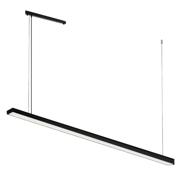 Lampa wisząca belka Hiate 1856 Shilo LED 36W 3000K podłużna czarna