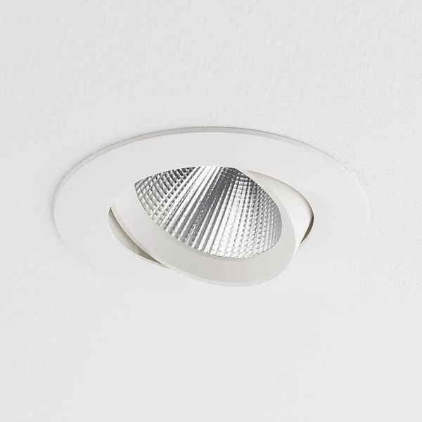 Lampa punktowa sufitowa Egina 10546 Nowodvorski LED 5W 3000K srebrna biała