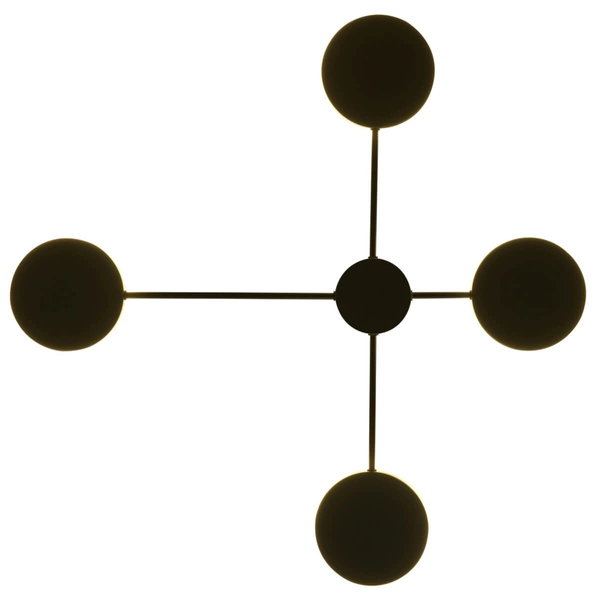 Metalowy kinkiet Clex MW1134-1120 Step LED 12W 3000K do holu czarny