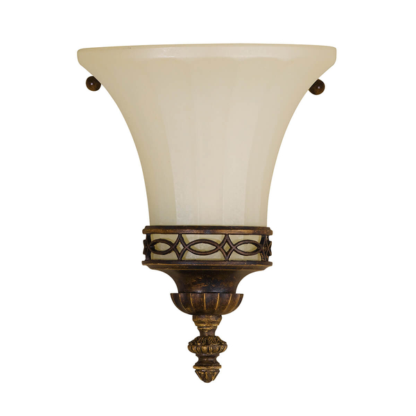 Lampa ścienna FE-DRAWING-ROOM-WU2 do przedpokoju brązowa