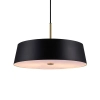 Salonowa lampa wisząca Clasi 2312623003 okrągła czarny