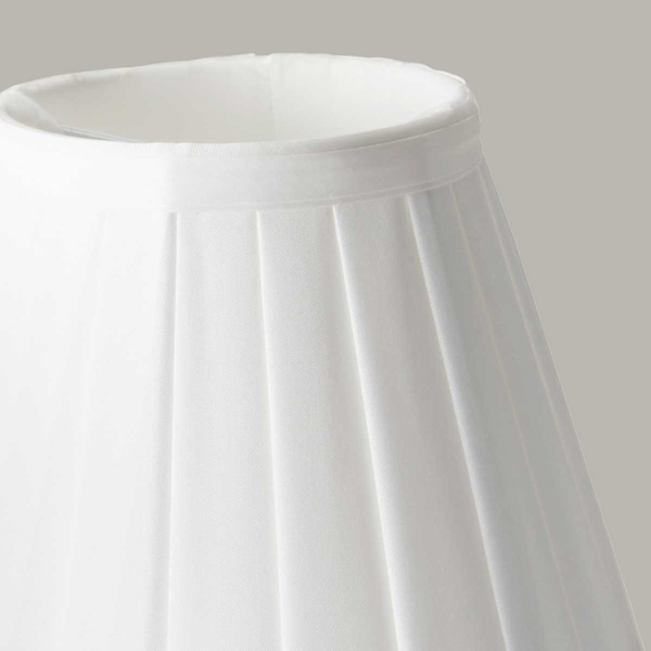 Abażurowy klosz do lampy Clip Shades LS162-WHT Elstead len klips biały