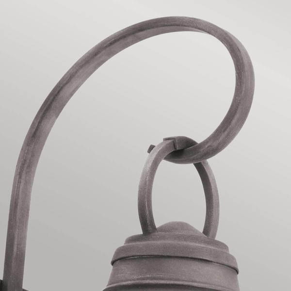 Zewnętrzna lampa ścienna Bridge Point KL-BRIDGEPOINT-M IP44 cyna