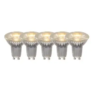 Żarówki zestaw 10 szt. 49008/10/60 GU10 LED 5W 2700K 350LM przezroczyste