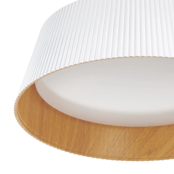 Wisząca lampa nad wyspę FRILL ST-DL6487-WH LED 21W 3000K biała złota