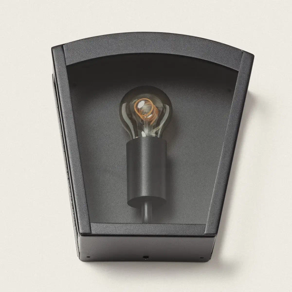 Metalowy kinkiet ogrodowy Gardena Moderno ABR-KZN-C-E27 Abruzzo IP44 czarny