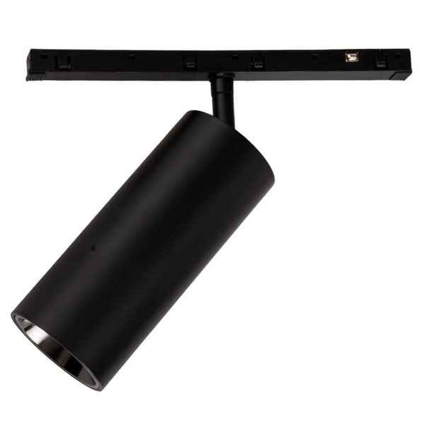 Sufitowa lampa magnetyczna do szynoprzewodów MAX N0002Z tubka czarna