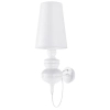 Lampa ścienna QUEEN WALL 18 1018W1.WHITE abażur biała Outlet