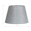 Abażurowy klosz do lampy Shade Zf AZ2604 Azzardo 36 cm szary