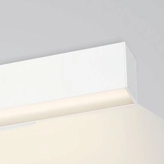 Natynkowy kinkiet liniowy Lupinus 6115D14102-1 Elkim LED 48W 3000K biały