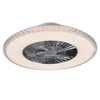 Sufitowy lampowentylator HARSTAD R62412106 RL Light LED 40W 3000-6500K na pilot srebrny