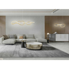 Nowoczesna lampa wisząca Jazz MSE1501100203 Moosee LED 36W 3000K złota