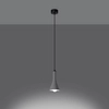 Stożkowa wisząca lampa Rea SL.1223 Sollux LED 12W betonowa szara