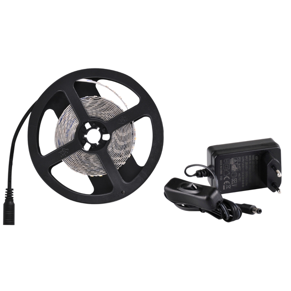 Zestaw taśma LED 319135 Polux 9W 4000K barwa neutralna 2m z zasilaczem włącznik