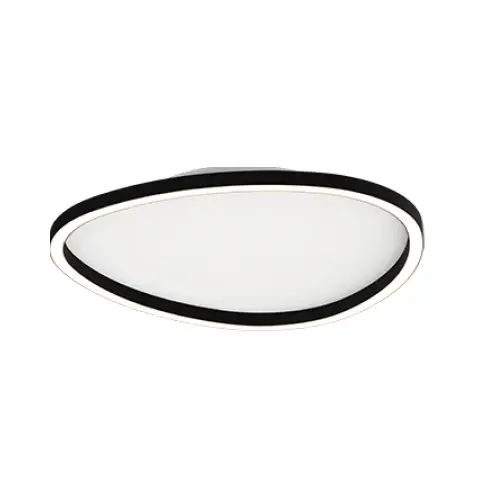 Nowoczesny plafon sufitowy 23205 LED 29W 3000K do przedpokoju czarny