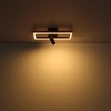 Nowoczesna lampa sufitowa Mandera 67287D1 LED 36W 3000K drewniana czarna