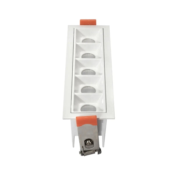 Ledowa lampa podtynkowa 1210 LED 10W 4000K liniowa biały