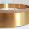 Lampa zwisowa ring Circle ST-8848-100+120 brass Step LED 224W 3000K mosiądz