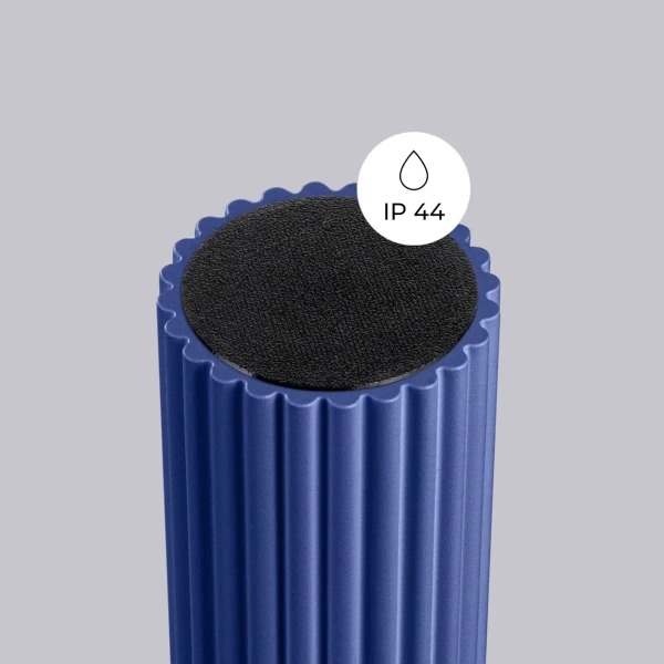 Kulista lampa sufitowa HALO SL.1738 okrągła łazienkowa IP44 niebieska biała